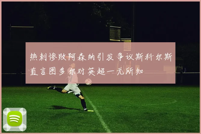 热刺惨败阿森纳引发争议斯科尔斯直言图多尔对英超一无所知